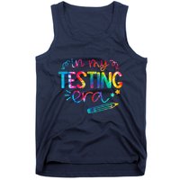 In My Testing Era Tie Dye Test Day For Student Teacher Tank Top