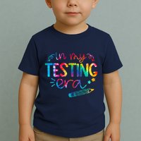 In My Testing Era Tie Dye Test Day For Student Teacher Toddler T-Shirt
