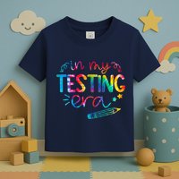 In My Testing Era Tie Dye Test Day For Student Teacher Toddler T-Shirt