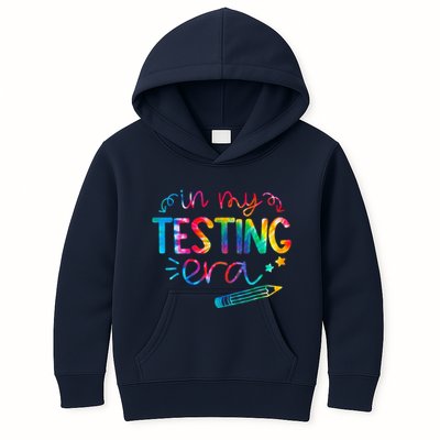 In My Testing Era Tie Dye Test Day For Student Teacher Kids Hoodie