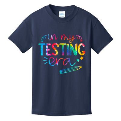 In My Testing Era Tie Dye Test Day For Student Teacher Kids T-Shirt