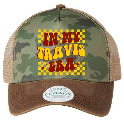 In My Travis Era Football Cute Legacy Tie Dye Trucker Hat