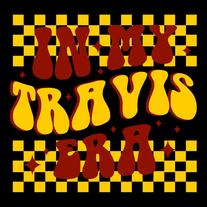 In My Travis Era Football Cute Cooling Performance Crew T-Shirt