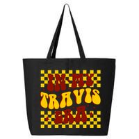 In My Travis Era Football Cute 25L Jumbo Tote
