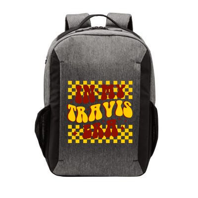 In My Travis Era Football Cute Vector Backpack