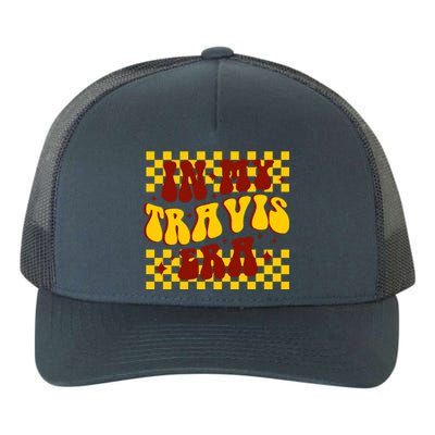 In My Travis Era Football Cute Yupoong Adult 5-Panel Trucker Hat