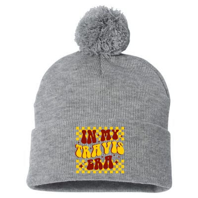 In My Travis Era Football Cute Pom Pom 12in Knit Beanie