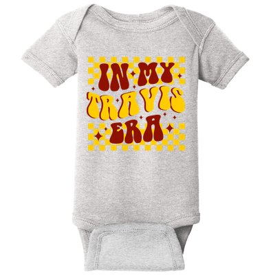 In My Travis Era Football Cute Baby Bodysuit