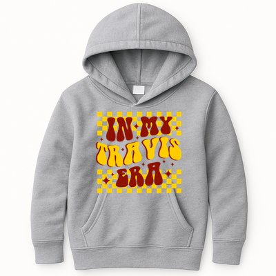In My Travis Era Football Cute Kids Hoodie