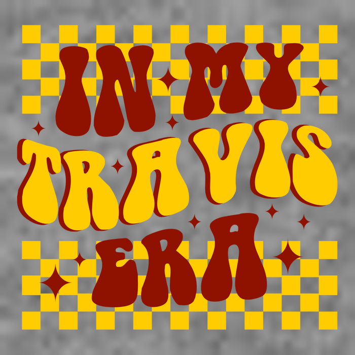 In My Travis Era Football Cute Kids T-Shirt
