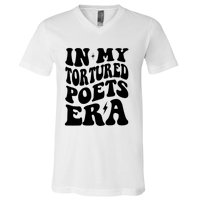 In My Tortured Era Funny In My Poets Era V-Neck T-Shirt