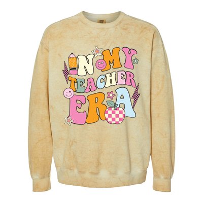 In My Teacher Era Colorblast Crewneck Sweatshirt