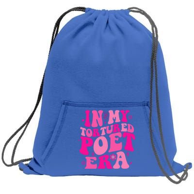 In My Tortured Era Funny In My Poets Era Sweatshirt Cinch Pack Bag