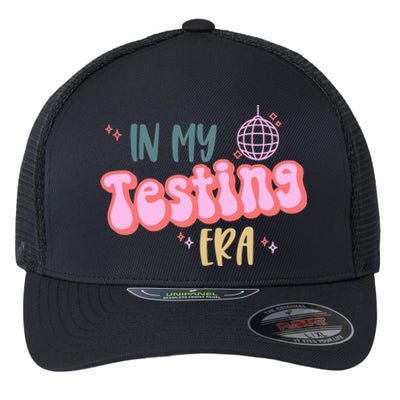 In My Testing Era, Funny Testing Teacher, Teaching Student Flexfit Unipanel Trucker Cap