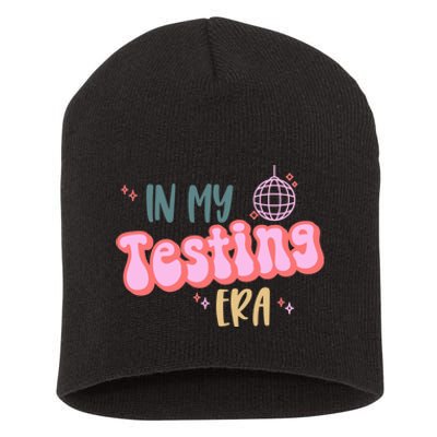 In My Testing Era, Funny Testing Teacher, Teaching Student Short Acrylic Beanie