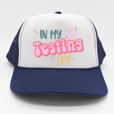 In My Testing Era, Funny Testing Teacher, Teaching Student Trucker Hat