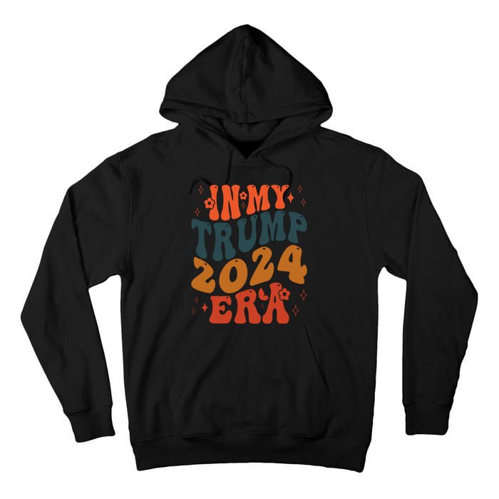 In My Trump 2024 Era Retro Tall Hoodie