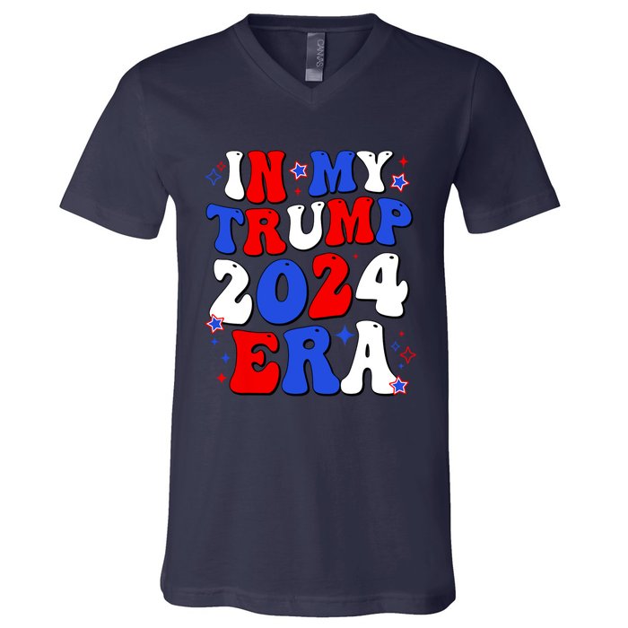 In My Trump 2024 Era V-Neck T-Shirt