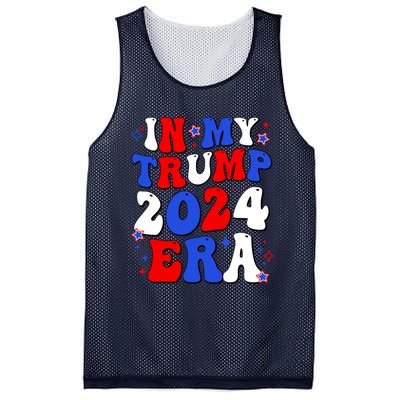 In My Trump 2024 Era Mesh Reversible Basketball Jersey Tank