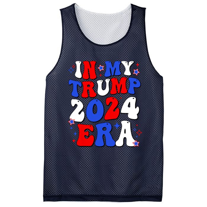 In My Trump 2024 Era Mesh Reversible Basketball Jersey Tank