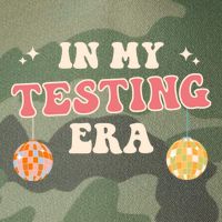 In My Testing Era, Funny Testing Teacher, Teaching Student Legacy Tie Dye Trucker Hat