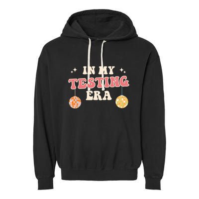 In My Testing Era, Funny Testing Teacher, Teaching Student Garment-Dyed Fleece Hoodie