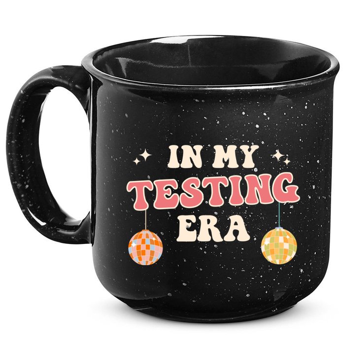 In My Testing Era, Funny Testing Teacher, Teaching Student 15oz Campfire Ceramic Mug