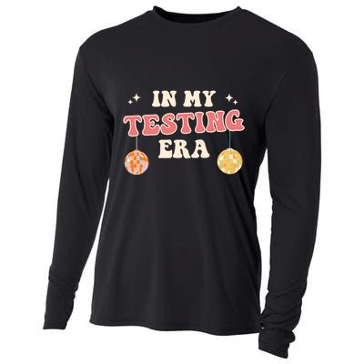 In My Testing Era, Funny Testing Teacher, Teaching Student Cooling Performance Long Sleeve Crew