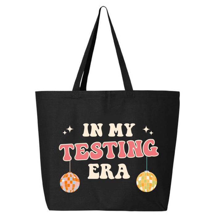 In My Testing Era, Funny Testing Teacher, Teaching Student 25L Jumbo Tote