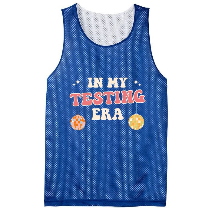 In My Testing Era, Funny Testing Teacher, Teaching Student Mesh Reversible Basketball Jersey Tank