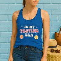 In My Testing Era, Funny Testing Teacher, Teaching Student Womens Tank Top