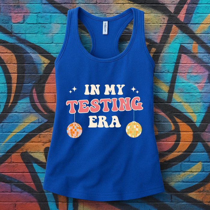 In My Testing Era, Funny Testing Teacher, Teaching Student Womens Tank Top