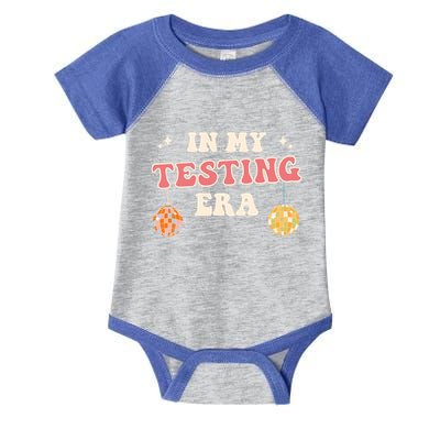 In My Testing Era, Funny Testing Teacher, Teaching Student Infant Baby Jersey Bodysuit
