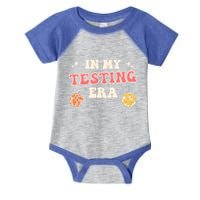 In My Testing Era, Funny Testing Teacher, Teaching Student Infant Baby Jersey Bodysuit