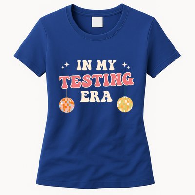In My Testing Era, Funny Testing Teacher, Teaching Student Womens T-Shirt