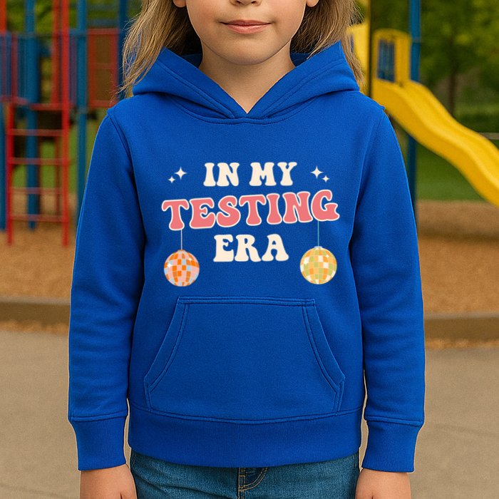 In My Testing Era, Funny Testing Teacher, Teaching Student Kids Hoodie