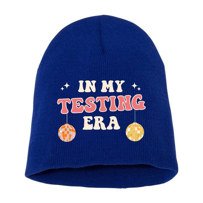 In My Testing Era, Funny Testing Teacher, Teaching Student Short Acrylic Beanie