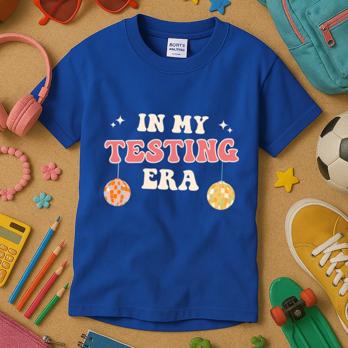 In My Testing Era, Funny Testing Teacher, Teaching Student Kids T-Shirt