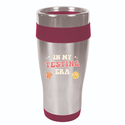 In My Testing Era, Funny Testing Teacher, Teaching Student 16oz Travel Tumbler