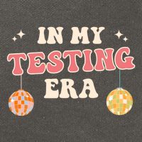 In My Testing Era, Funny Testing Teacher, Teaching Student Cotton Canvas Backpack