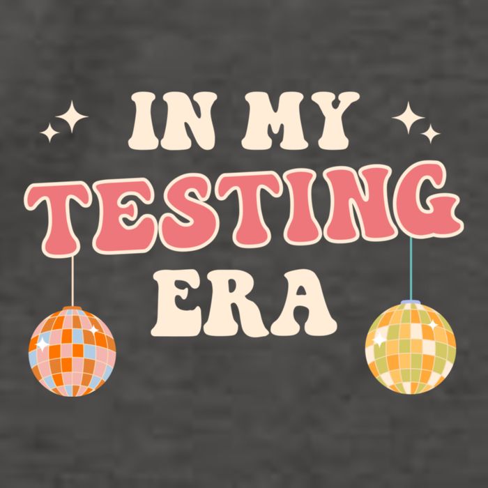 In My Testing Era, Funny Testing Teacher, Teaching Student Vector Backpack