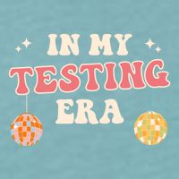 In My Testing Era, Funny Testing Teacher, Teaching Student Sueded Cloud Jersey T-Shirt
