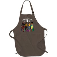 It's My Turn Travel Club Traveling Black African American Women Full-Length Apron With Pockets