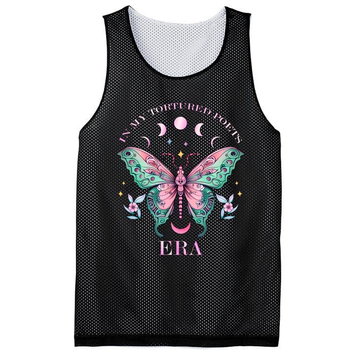 In My Tortured Poets Era Butterfly Ttpd Mesh Reversible Basketball Jersey Tank