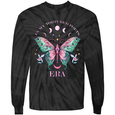 In My Tortured Poets Era Butterfly Ttpd Tie-Dye Long Sleeve Shirt