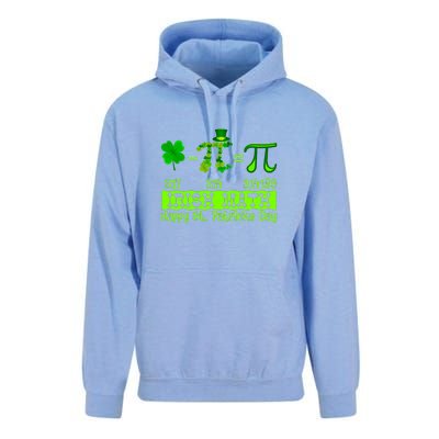 Irish Math Teacher Pi Number St Patricks Day Mathematics Unisex Surf Hoodie