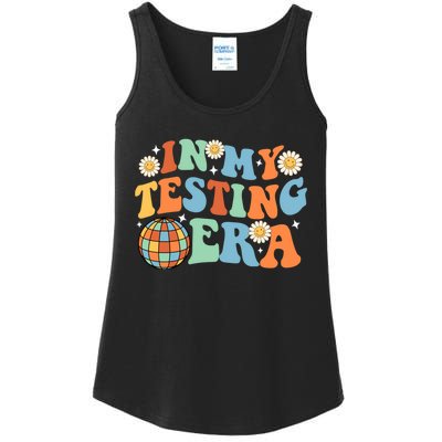 In My Testing Era, Funny Testing Teacher, Teaching Student Ladies Essential Tank