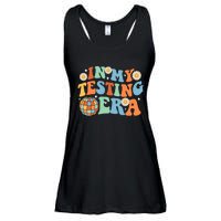 In My Testing Era, Funny Testing Teacher, Teaching Student Ladies Essential Flowy Tank