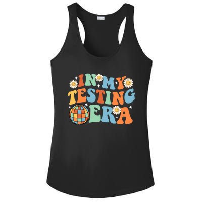 In My Testing Era, Funny Testing Teacher, Teaching Student Ladies PosiCharge Competitor Racerback Tank