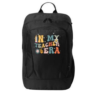 In My Teacher Era First Day Of School Teacher Back To School City Backpack